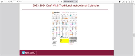 Wcpss 2025 2026 Traditional Calendar