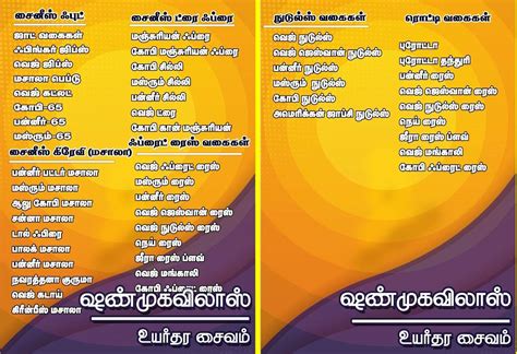 Menu at CCTV Camera Surveillance - BHARATH Electronics Sirkali, Sirkazhi