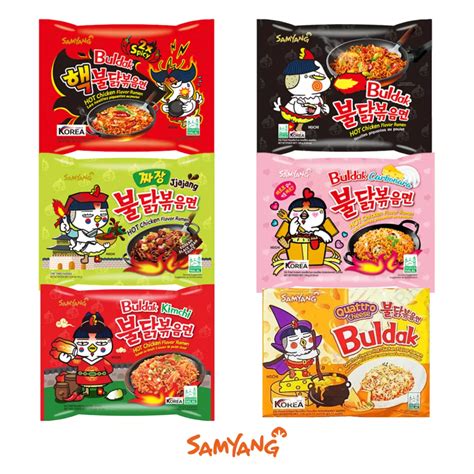 Samyang Korean Spicy Instant Ramen: Ranked By Scoville Heat, 48% OFF