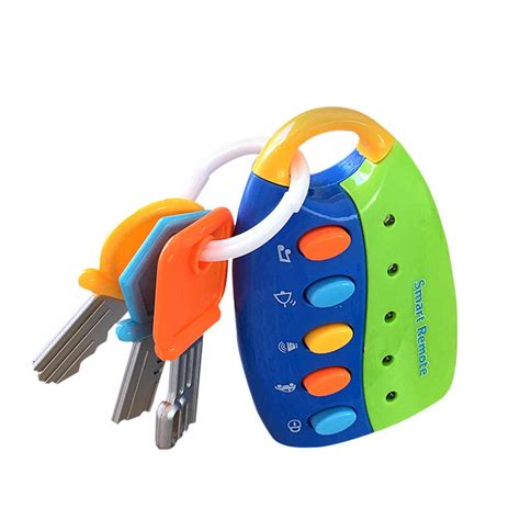 Buy TOYANDONA Remote Control Car Key Toy Music Electronic Toy Early ...