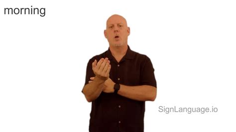 Image result for ASL Good Morning Tutorial