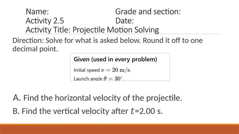 Image result for Physics Projectile Motion Formulas
