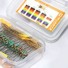 Resistor Combo Kit (30 values, 5 each - 150 resistors) – QuartzComponents
