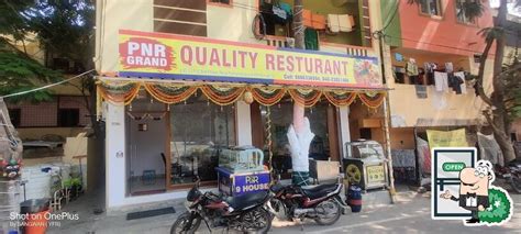 Menu at PNR GRAND, Hyderabad