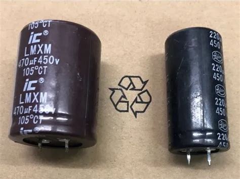 Capacitors - 120uf 450v Electrolytic Capacitors can type Wholesale ...