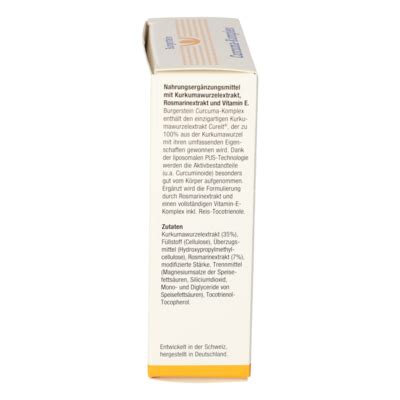 Burgerstein Tumeric-Complex capsules [5378772]-Gall-Pharma GmbH-Online-Shop