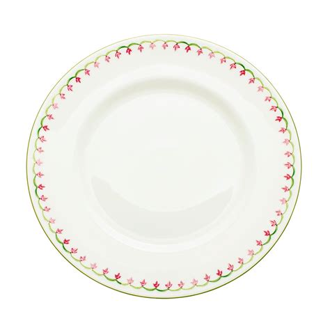 Marguerite Pink Dinner Plate | Halcyon Days – Thomas Goode India Pvt. Ltd.