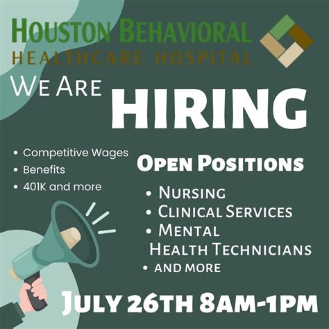 Houston Behavioral Healthcare Hospital on LinkedIn: Find Your Dream Role at the Houston ...