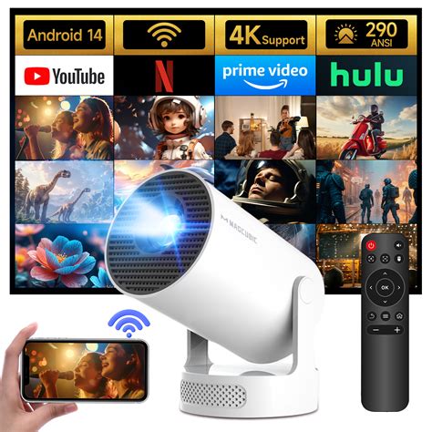 Magcubic 4K Support Projector, Mini Projector with India | Ubuy