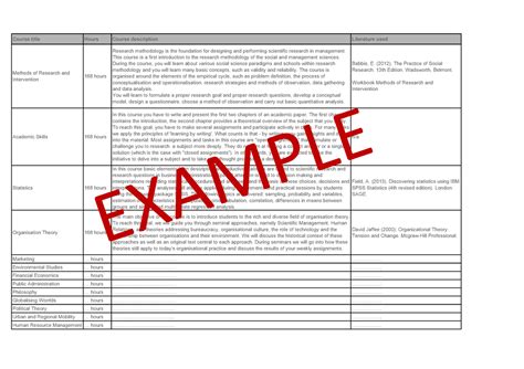 Image result for Course Overview Script Example