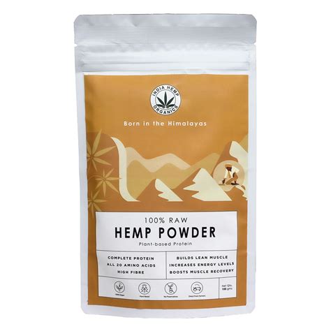 India Hemp Organics 100% Hemp Protein Powder, 100 gm యొక్క ఉపయోగాలు ...