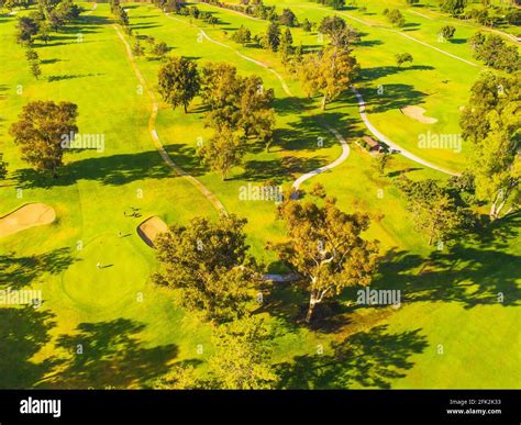 aerial of Santa Barbara Golf Club, Santa Barbara, California Stock ...