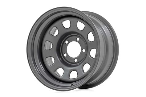 Rough Country Gray Steel Wheel | 16x8 | 6x5.5 | India | Ubuy