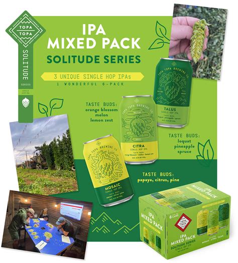 Solitude Series IPA Mixed Pack - Topa Topa Brewing Company
