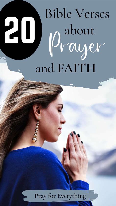 20 Important Bible Verses About Prayer and Faith