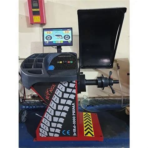 Computerised Wheel Balancer - Wheel Balancing Machine - JET AGE ...
