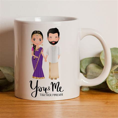 Buy PHOTO WALAA Couple Coffee Mug 330ML|You & Me Forever Together ...
