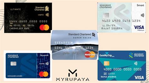 Best Standard Chartered Bank Credit Cards in India 2025 – Rewards ...