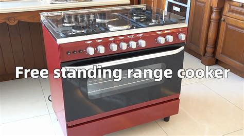 Xunda 6 Burner Gas Stove With Oven Gas Cooker 4 Burner And 2 Electric ...