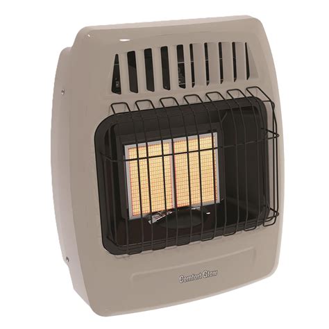 Comfort Glow 12,000 BTU Heater for Indoor Use, Infrared Radiant Vent ...