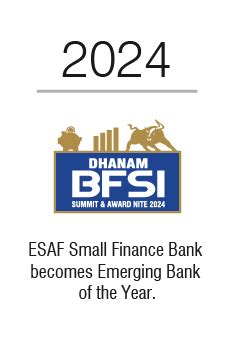 Awards – ESAF Small Finance Bank