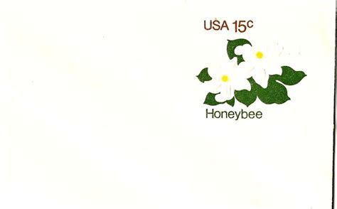 USA Pre-Stamped Envelope 1980 -Honey Bee. – Stamp Digest