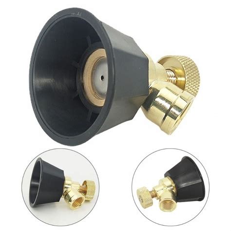 Black Swirl Atomizer Nozzle Adjustable High Pressure Agriculture Spray ...