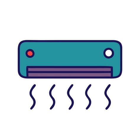Split unit air condition icon | Premium AI-generated vector