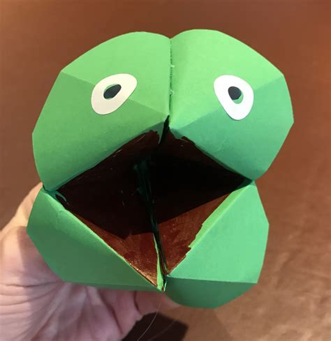 Image result for Paper Snapper of Frog