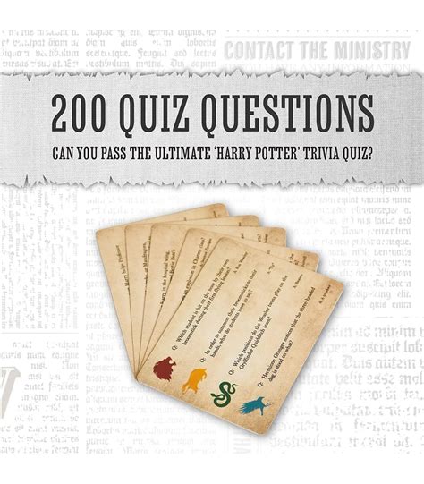 Harry Potter Trivia Quiz