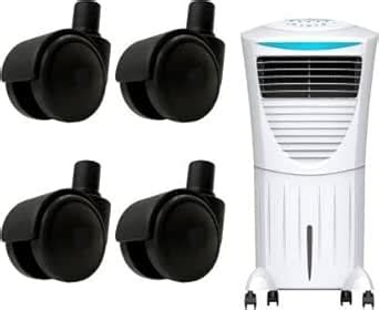 KindleArt Air Cooler Compatible Wheels 24mm Piller Size Swivel Plug-in ...