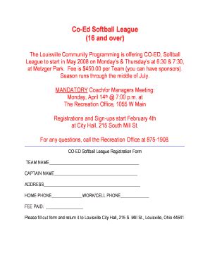 Fillable Online Registration Form.doc. 71150 Fax Email Print - pdfFiller