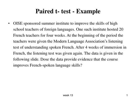 Image result for Paired T-test Example