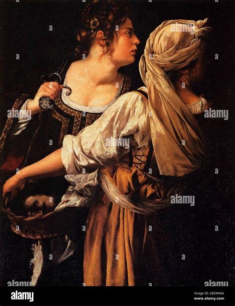 Artemisia Gentileschi - Judith and Her Maidservant Stock Photo - Alamy