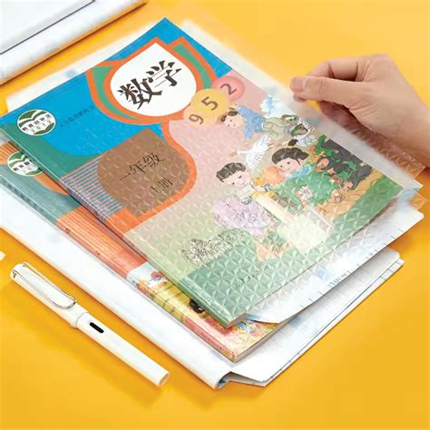 iBuddy Transparent Book Cover Sticker - 30 PCS (3 Sizes), Waterproof ...