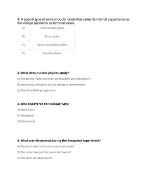 Solid part 2 - Canal rays were discovered by ____ (A) Neil Bohr (B ...