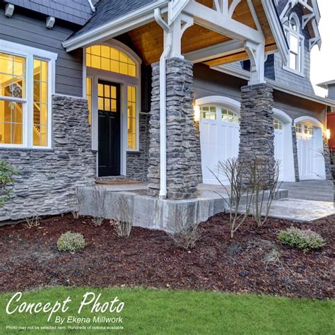 Ekena Millwork Standard ThortonGrade 5-in x 24-in x 24-in Off-white PVC ...