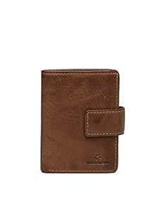 Buy KOMPANERO Men's Leather Brown Card Case (C-10043-cognac) at Amazon.in