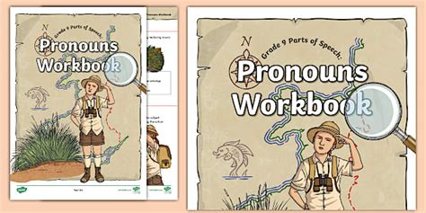 Grade 9 Parts of Speech: Pronouns Workbook (teacher made)