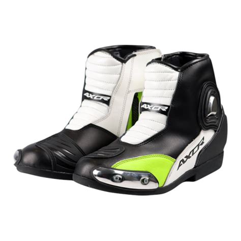 Axor Slicks Riding Boots (Black Neon Green)– Moto Central