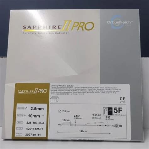 Ptca Balloon - Sapphire II Pro Trader - Wholesaler / Distributor from ...