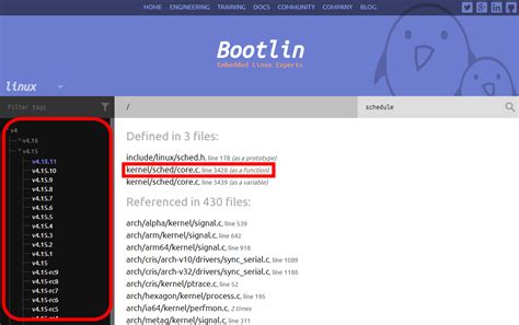 Linux Kernel Map 的图像结果