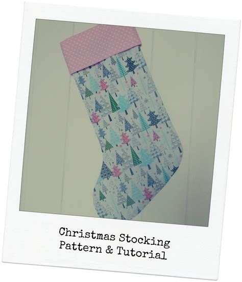Free Sewing Pattern Christmas Stocking Want To Sew A Fully Lined, Easy ...