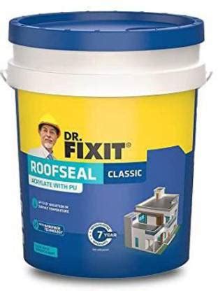 Pidilite Dr. Fixit 648 Roofseal Classic(10 Kg) Heat Reflecting Roof ...