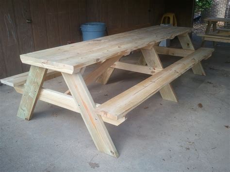 How To Build A Picnic Table And Bench at Carol Peralta blog