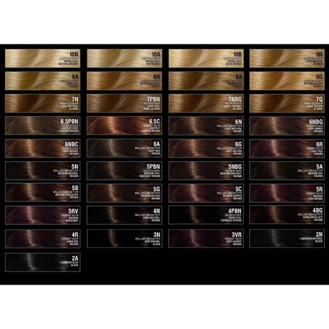 John Frieda Foam Hair Color Chart at Laurie Hunter blog