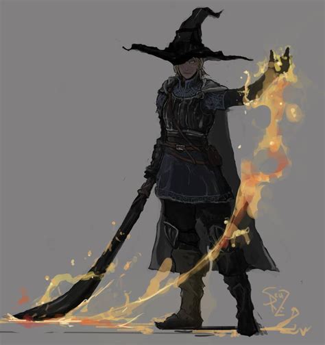 Dark Souls Pyromancer by Halycon450 | Dark souls, Character art, Dark ...