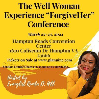 The WELL WOMAN Podcasts event Tickets, Hampton Roads Convention Center ...