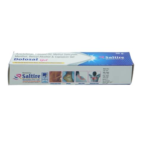 Dolosal Gel 30 gm Price, Uses, Side Effects, Composition - Apollo Pharmacy