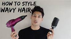 How To Style Hair For Guys by How To Manage Mens Wavy Hair Mens Hairstyle Fail How To Style Hair For Guys